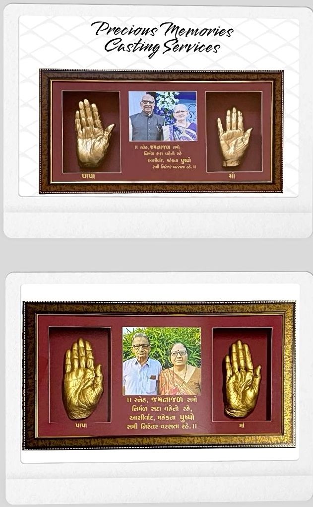 Grandparents Hand Casting - Image 2